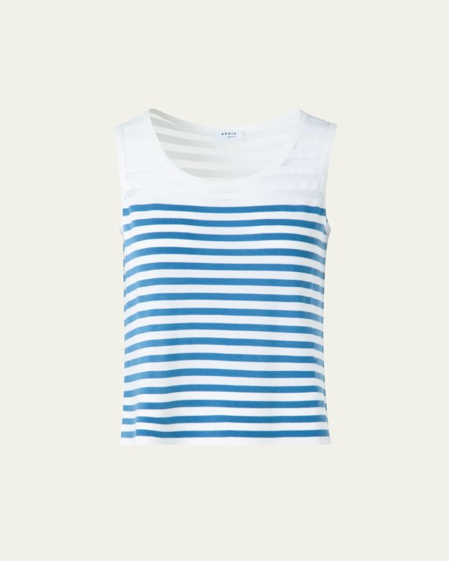 Kodak Stripes Merino Wool Tank Top